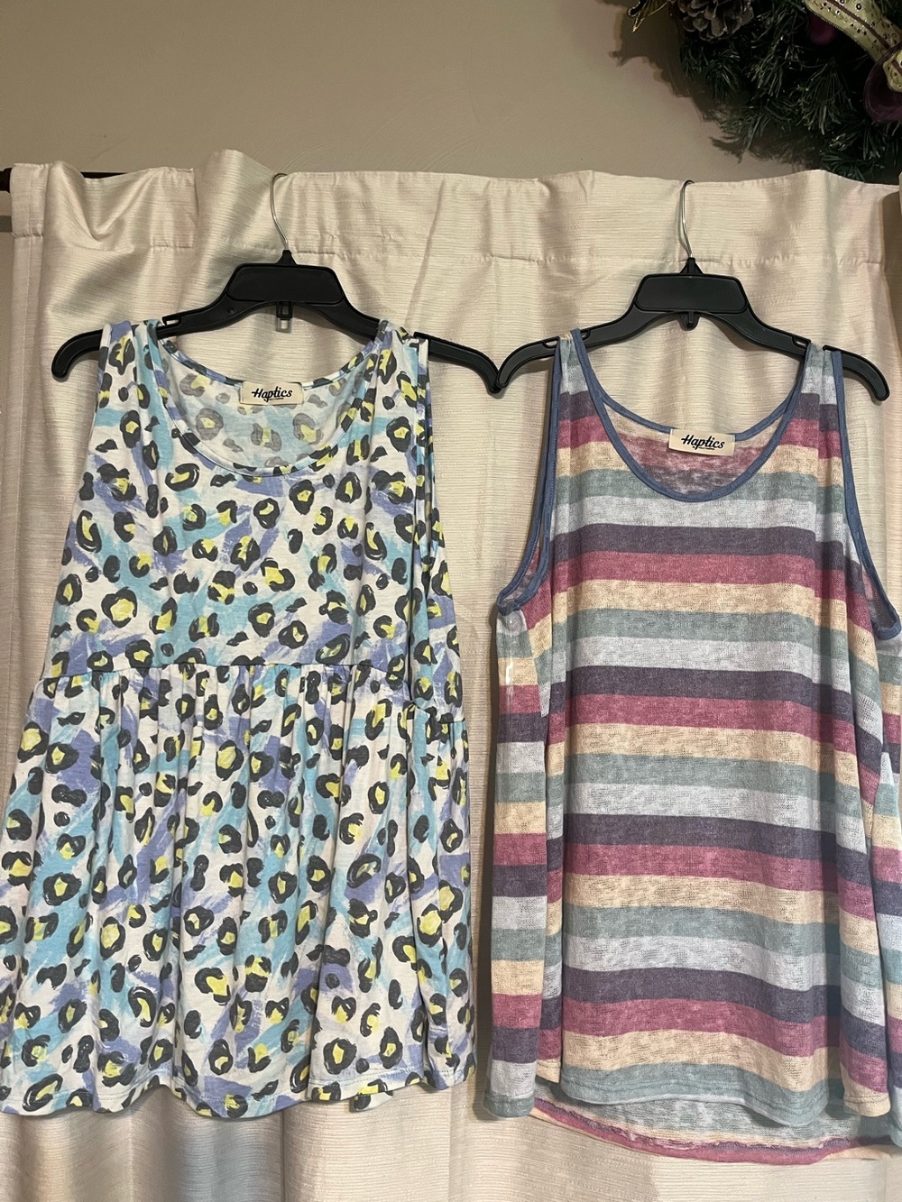 2 New Haptic Sleeveless Tops in size 1X